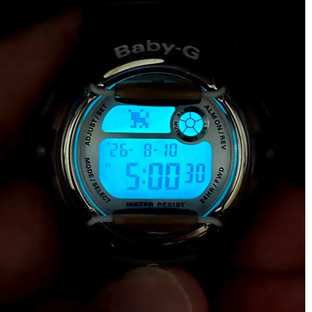 Casio Baby-G BG-169R Brown Translucent Digital Data Bank 200M Women’s Watch